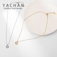 thumbnail image 5 of Collar con Colgante Sailing Inicial Pequeña Dorado, 5 of 5