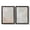Barnwood Black, variant on Twitch I - Premium Framed Canvas 2 Piece Set - Ready to Hang