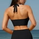 thumbnail image 3 of WILLBEST Traje de Baño Mujer Corto Bikini de Baño de Cuello Alto para Mujer, 3 of 5