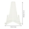 thumbnail image 4 of SHISUYAN 15pcs Coin Display Stand Triangular Coin Storage Rack Commemorative Coin Shelf, 4 of 9