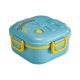 thumbnail image 1 of Lonchera Escolar Portátil con Cubiertos | Fiambrera Infantil | Apta para Microondas | Contenedor de Alimentos de 850ml | Recipiente Portátil con 4 Compartimentos, 1 of 5