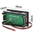 thumbnail image 2 of CPAN 24V-60V Car Marine Motorcycle LED Digital Voltmeter Voltage Meter Battery Gauge, 2 of 9
