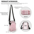 thumbnail image 6 of XYZCANDO Cherry Blossom Axolotl Cell Phone Messenger Bag for Women Over Shoulder Handbag Portable Crossbody Purse with Adjustable Shoulder Strap Trendy Phone Wallet Small Money Case, 6 of 7