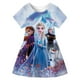 thumbnail image 1 of Disney-vestidos de princesa Elsa para niña, ropa infantil con estampado de dibujos animados, moda de verano para bebé, vestido de Elsa de Frozen 2023 1-10 años, 1 of 4