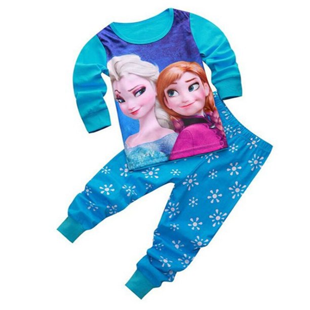 Bebé niño Mickey ropa Minnie pijamas para niño Spiderman pijamas de manga larga conjunto niños ropa de dormir otoño niñas Pyjama7T Gao Jinjia LED