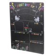 thumbnail image 3 of Graduation Photo Prop Printing School Writing Blackboard Message Board Rectangular Erasable Text 1Set, 3 of 4