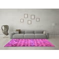 thumbnail image 3 of Ahgly Company Indoor Rectangle Oriental Purple Traditional Area Rugs, 4' x 6', 3 of 4