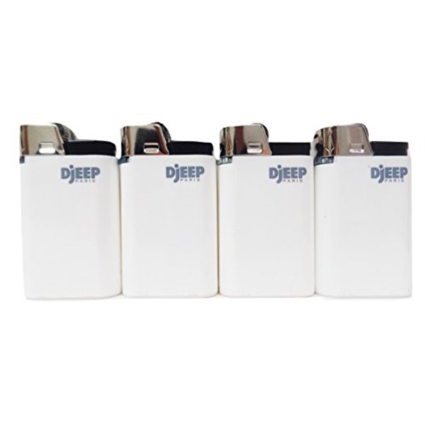 djeep lighter assorted colors (white, lot of 4)