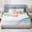Full, variant on 4 Inch Dual Layer  Mattress Topper for  , 2.5 Inch Cooling Egg Crate Gel Memory  Plus 1.5 Inch Pillow Top Cover, Medium Firm with Deep Pocket
