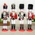 thumbnail image 3 of 12 inch Soldier Nutcracker by Dressed with Uniform, black and, 3 of 8