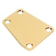 thumbnail image 1 of Reemplazo de placa de mástil, placa de mástil de guitarra eléctrica, placa de mástil de guitarra eléctrica trapezoidal, placa de mástil de metal, artesanía superior, 1 of 12
