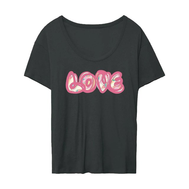 Lady Tops Camiseta para mujer Camiseta cómoda, ligera y duradera, camiseta de manga corta para L