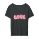 thumbnail image 1 of Señora Tops carta impresa moda casual mujer camiseta para el hogar playa mochilero L Yuyangstore Camiseta para mujer, 1 of 8