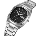 thumbnail image 6 of ACouple Quartz Watches Set - Stainless Strap Matching His & Hers Multifunctional Watches with Date, Alarm & Chronograph - Elegant Couple's Timepieces for Everyday Wear G, 6 of 8
