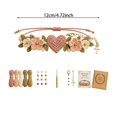 thumbnail image 6 of Crochet Bracelet DIY Kit with Beads,Beginner Yarn Craft with Step-by-Step Tutorial for Women Craft Lover, 6 of 6