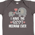 thumbnail image 4 of Inktastic Best Meemaw Ever Grandkids Boys or Girls Baby Bodysuit, 4 of 5