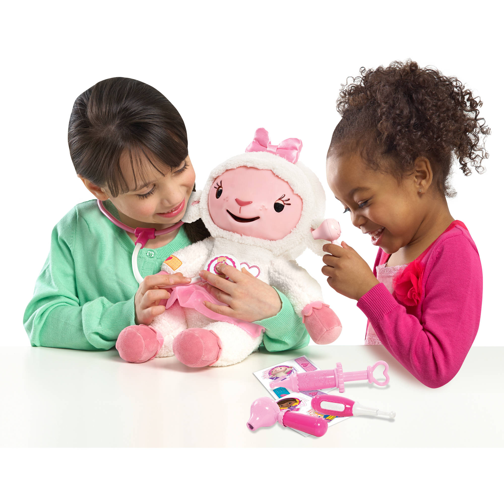 Doc Mcstuffins Take Care Of Me Lambie Interactive Plush