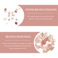 thumbnail image 4 of Shisuyan Crystal Gravel Strand DIY Bead String Natural Stone Beads Roll Crafts Making Material, 4 of 8