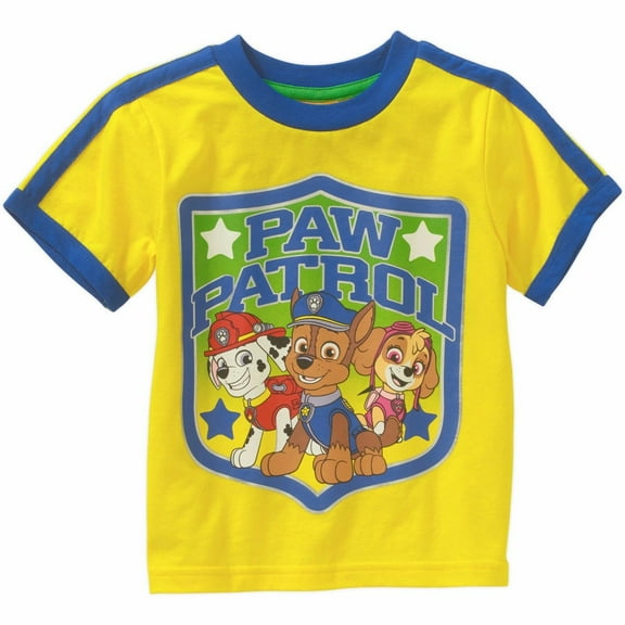 Nickelodeon Paw Patrol Short Sleeve T Shirt Boy Size 5T