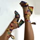 thumbnail image 5 of Zapatos de mujer Color sólido Tie-Dye Sandalias de vendaje de moda de tacón alto para mujer Wmkox8yii  shjk5743, 5 of 9