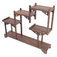thumbnail image 3 of Antique Display Stand Craft Displaying Frame Novel Wooden Antique Storage Rack, 3 of 9