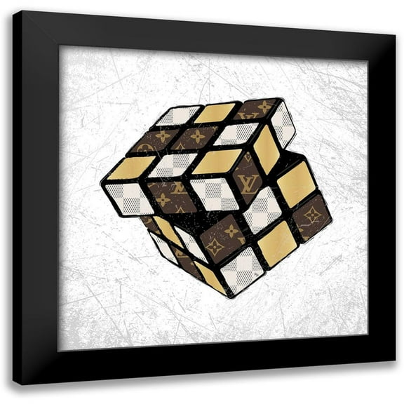 Pavlova, Martina 12x12 Black Modern Framed Museum Art Print Titled - Cube