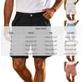 thumbnail image 4 of AnuYalue Men's Classic Fit Golf Shorts All Day Comfy Casual Shorts Lightweight Dress Travel Summer Short Pants, 4 of 9