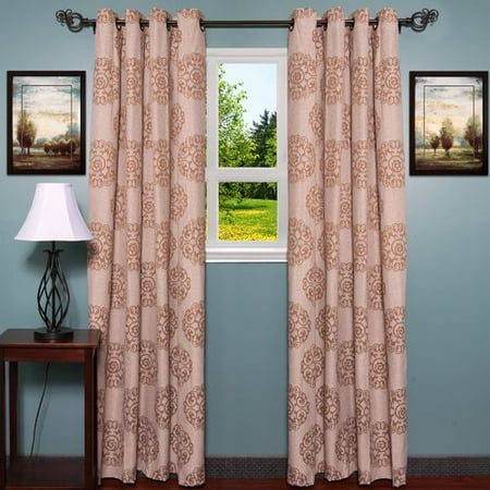 Sweet Home Collection Jody Single Curtain Panel Sweet Home Collection Jody Single Curtain Panel