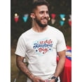 thumbnail image 2 of 4Th Of July Independence T-Shirt Men -Image by Shutterstock, Male 3X-Large, 2 of 4