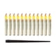 thumbnail image 3 of 12 velas flotantes con varita, velas cónicas sin llama con control remoto, velas flotantes colgantes para decoración de fiestas, para mesa de varita solida, 3 of 9