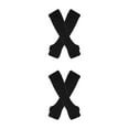 thumbnail image 1 of Transemion Stay In Style With Thick Thighs Long Socks Made With Polyester And Highly Elastic Easy To Wear Black 2Set, 1 of 6