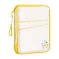 thumbnail image 2 of MTBLYS Bolsa organizadora de malla con asa|apertura completa de 180 grados|múltiples compartimentos con cremallera|ideal para guardar libros|cuadernos y otros artículos de papelería, 2 of 6