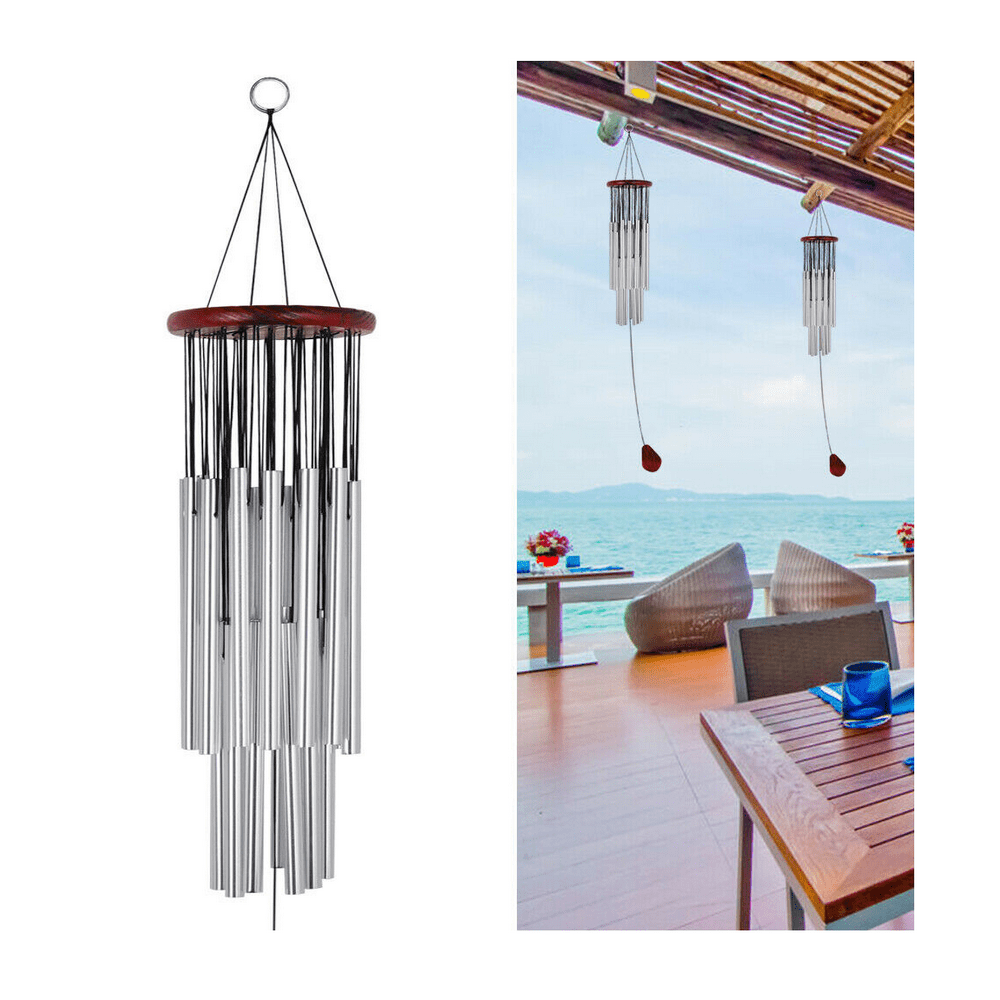 Wind Chimes Outdoor Large Deep Tone Memorial Wind Chimes with 27 Tubes
