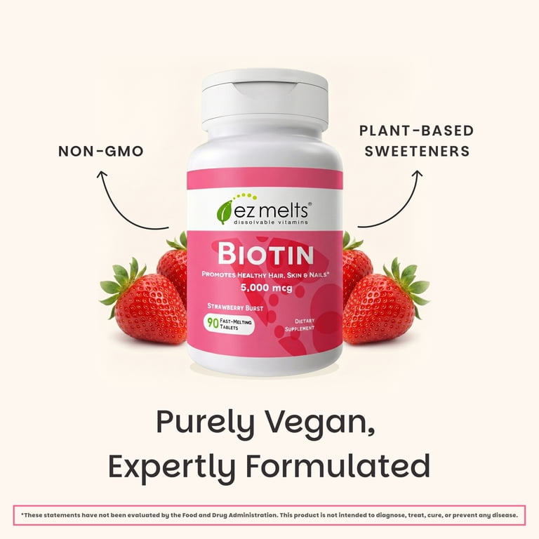Luna Biotin 5セット Amazon.com: 5000mcg Biotin Gummies for Hair, Skin and Nails