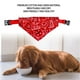 thumbnail image 4 of Collar para Mascotas Bandana Elástico Collar para Cachorro Cambiable Transpirable Amigable con la Piel Triangular Estampado Collar para Perro con Bufanda para Gato Conejo Rojo ANGGREK  Otros, 4 of 8