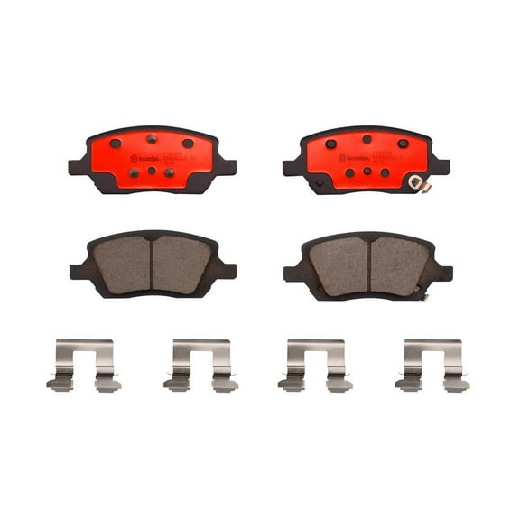 Brembo 05-08 Chevrolet Uplander/05-06 Pontiac Montana Rear Premium NAO Ceramic OE Equivalent Pad