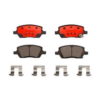 Brembo 05-08 Chevrolet Uplander/05-06 Pontiac Montana Rear Premium NAO Ceramic OE Equivalent Pad