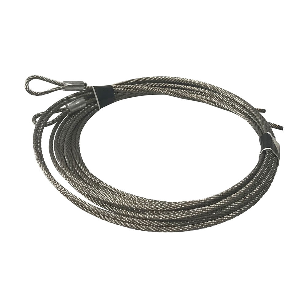 Creative Garage Door Steel Cable Replacement for Small Space