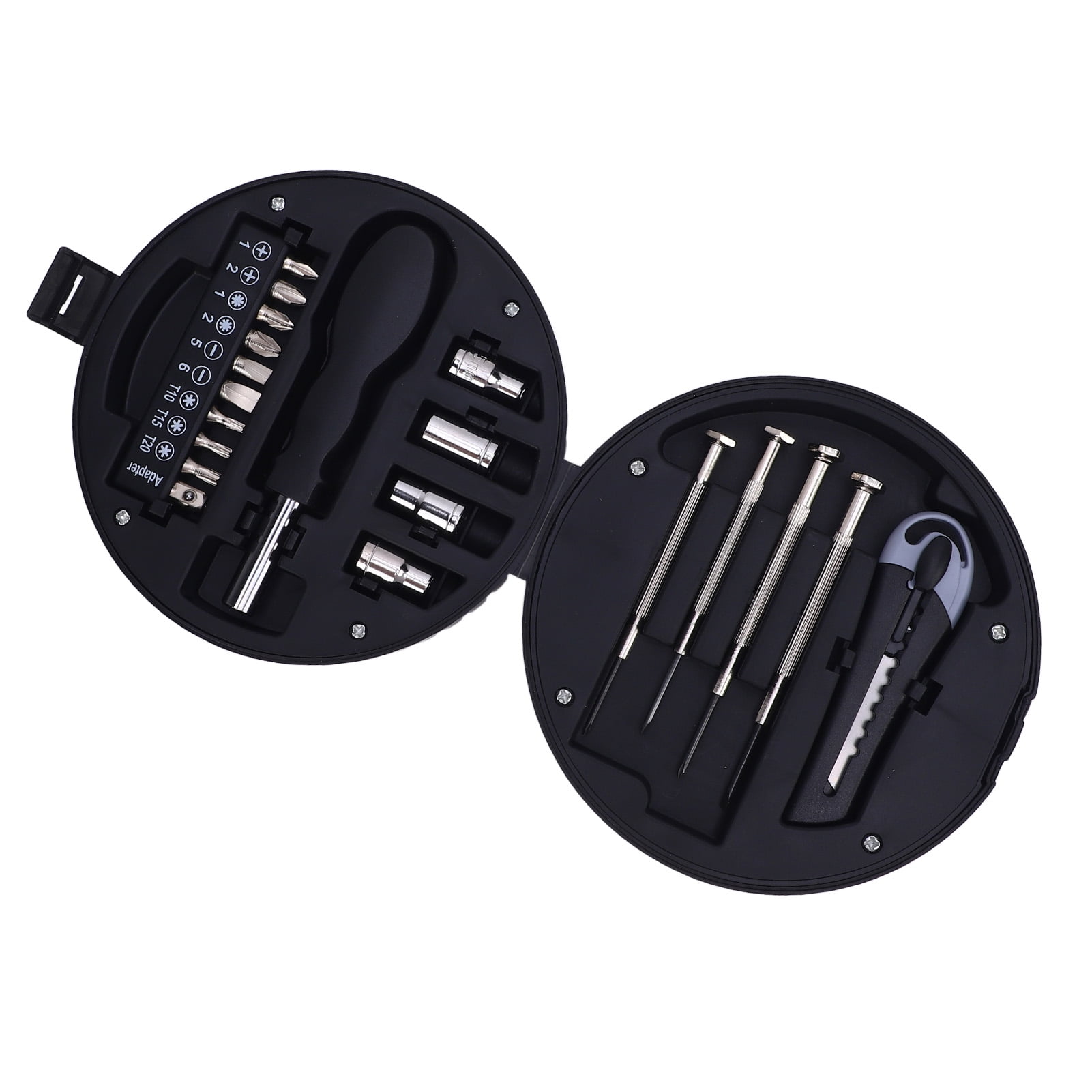 Tire Shaped Home Hardware Set, Tire Shaped Tool Set Enhanced Efficiency Multifuncitonal Sturdy  for Electronic Maintenance