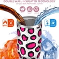 thumbnail image 2 of 30oz Tumbler with Swivel Handle, Vacuum Insulated Stainless Steel Travel Mug with 2-in-1 Straw Lid, Camo Print, 2 of 6