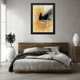 thumbnail image 3 of Stephen Chambers 25x32 Black Modern Wood Framed Wall Art Titled - Telecaster Watercolor, 3 of 6