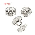 thumbnail image 4 of Uxcell Small Size Box Latch,Silver Tone Decorative Hasp for Cases 10Pcs, 4 of 4