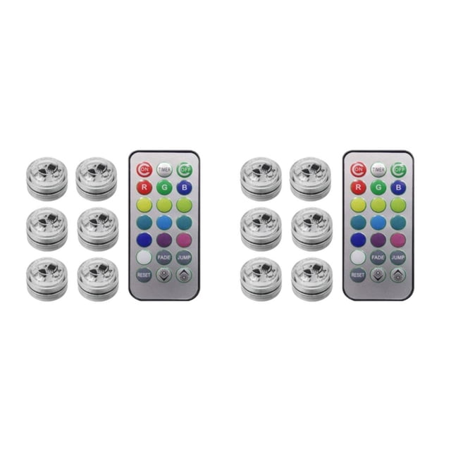 Luz LED inalámbrica Toystoory para Interior de coche 6 luces 2Conjunto