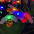 thumbnail image 2 of Honey Bee Solar Light 600MAH Lámpara de decoración de césped para patio (6LED 1PC), 2 of 8