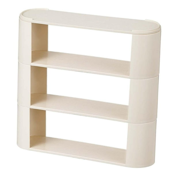 Organizador de maquillaje, almacenamiento de cosméticos, porta brochas de joyería, organizador de perfumes 3 niveles