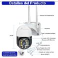 thumbnail image 2 of Camara Seguridad Exterior Ptz Wifi Full Hd 1080P 2Mp Ip67 Zinker Compacta, 2 of 2