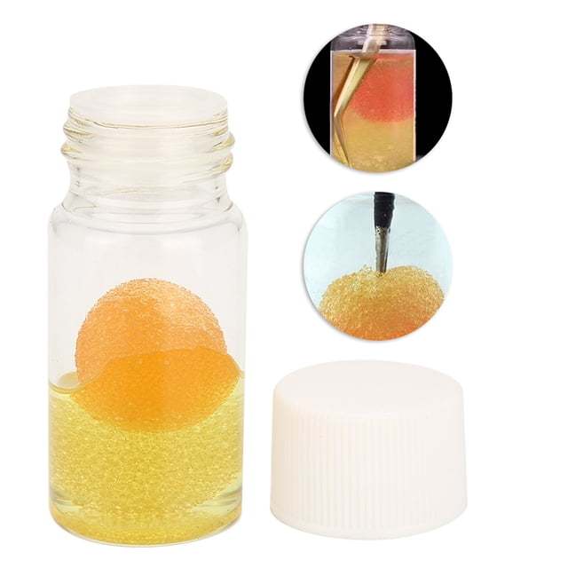 Limpiador De Pegamento Para Pestañas, 1 Botella De Limpiador De Pegamento De 40 G, Kit De Herramientas De Limpieza De Bolas De Esponja Limpiadora De Pinzas De 12 Ml, Herramienta