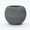 Gray, variant on LuxenHome 14.5" Dia Round Planter Large Indoor Outdoor Plant Pot Modern Striped Plastic Planter Pot
