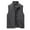 Grey, variant on Men's Casual Sleeveless Vests Lightweight Outdoor Outerwear for Everyday Use Hiking and Travel