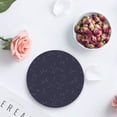 thumbnail image 4 of RYLABLUE Galaxy Planet Set of 4 Round Coaster for Drinks, Absorbent Ceramic Stone Coasters Cup Mat with Cork Base for Home Kitchen Room Coffee Table Bar Decor, 4 of 5